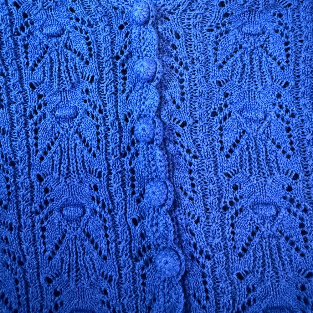 Sézane Cybele Jumper in Electric Blue - Picture 5 of 7